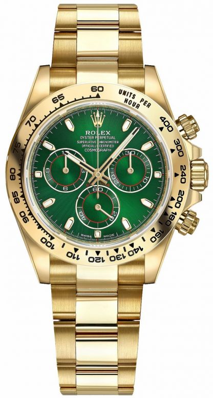 repliche Orologio Rolex Cosmograph Daytona quadrante verde 116508