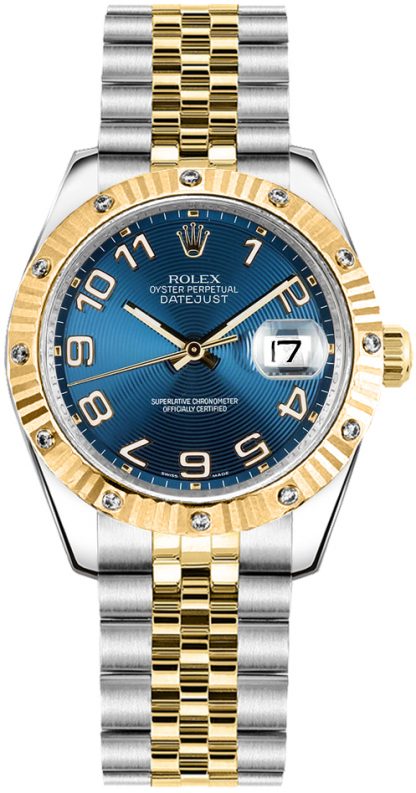 repliche Orologio Rolex Datejust 31 quadrante blu in acciaio inossidabile e orologio in oro 178313