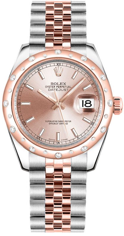 repliche Orologio Rolex Datejust 31 quadrante rosa 178341