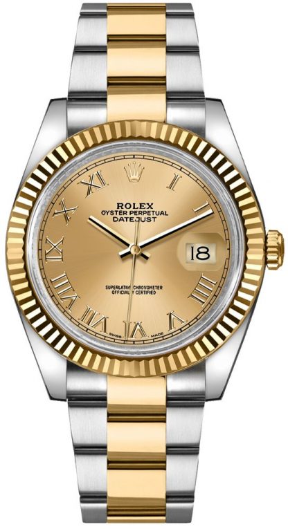 repliche Orologio Rolex Datejust 36 in oro giallo e acciaio 116233