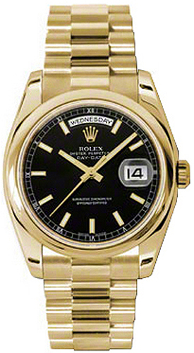 repliche Orologio Rolex Day-Date 36 automatico in oro massiccio 118208