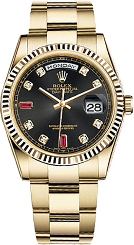 repliche Orologio Rolex Day-Date 36 in oro massiccio 118238