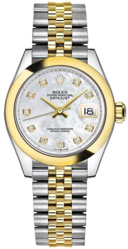 repliche Orologio da donna Rolex Datejust 31 Diamond Hour Markers 278243