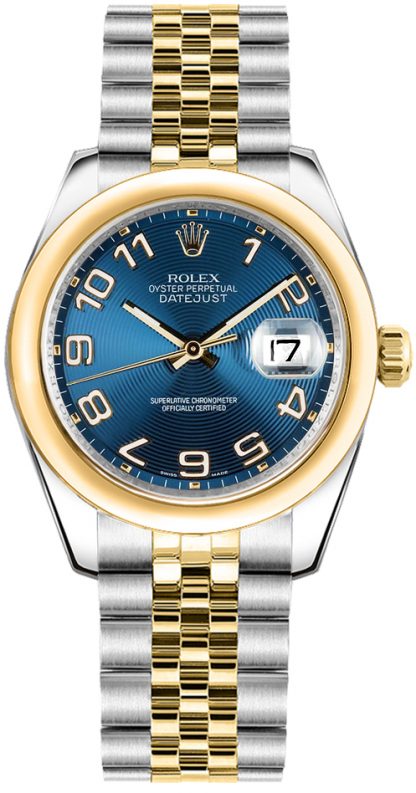 repliche Orologio da donna Rolex Datejust 31 quadrante blu 178243