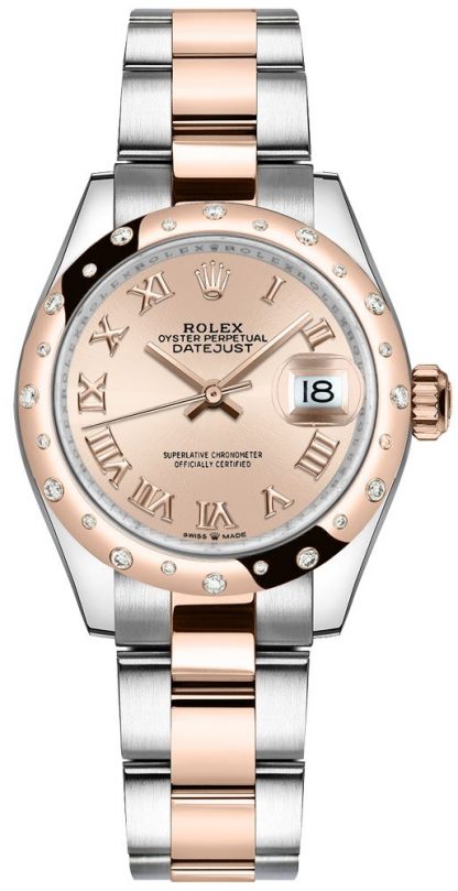 repliche Orologio da donna Rolex Datejust 31 quadrante rosa braccialetto Oyster 278341RBR
