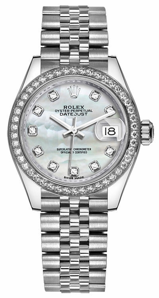 repliche Orologio da donna Rolex Lady-Datejust 28 Diamond 279384RBR