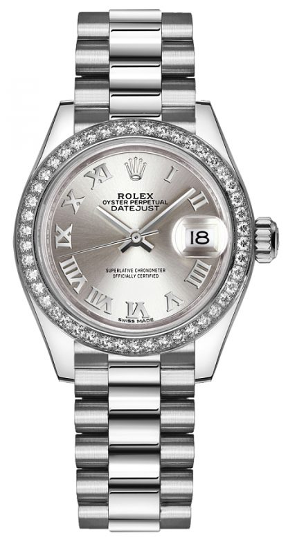 repliche Orologio da donna Rolex Lady-Datejust 28 Luxury 279136RBR
