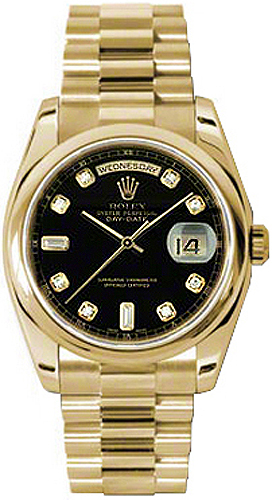 repliche Orologio da uomo Rolex Day-Date 36 Luxury Gold 118208